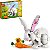 Lego Creator 3 em 1 Coelho Branco 31133 - Imagem 1