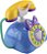 Brinquedo Telefone Musical Infantil Azul c/ Som e Luz  BBR R2976 - Imagem 2
