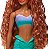 Boneca Disney Live-Action A Pequena Sereia Ariel Mattel HLX08 - Imagem 5