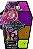 Monster High Boneca Skulltimates Secrets Clawdeen Mattel HKY61 - Imagem 2