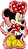 Almofada Formato Fibra Minnie Mouse Zona Criativa 10064694 - Imagem 1