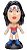 Boneca Big Head Mulher Maravilha Grow 03319 - Imagem 2