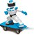 Robô Skate Space Zoop Toys ZP01042 - Imagem 2