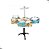 Set de Bateria com Banco e Baquetas Luccas Neto Multikids BR1813 - Imagem 4
