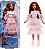Boneca A Pequena Sereia  Fashion Doll Vestido Rosa HPD90 - Imagem 1