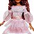 Boneca A Pequena Sereia  Fashion Doll Vestido Rosa HPD90 - Imagem 3