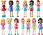 Boneca Polly Pocket Básica Sortida Fwy19 Mattel - Imagem 1
