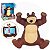 Boneco Masha e o Urso-Urso Vinil Cotiplás 2466 - Imagem 1