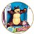 Boneco Masha e o Urso-Urso Vinil Cotiplás 2466 - Imagem 5