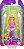 Boneca Disney Princesa Mini Rapunzel 9cm Mattel HLW70 - Imagem 1