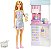 Boneca Barbie Playset Sorveteria Mattel HCN46 - Imagem 1