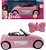 Barbie Veiculo Style Car Controle Remoto 7 Func Candide 1841 - Imagem 1