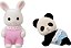 Sylvanian Families Caixa de Brinquedos Bebês Coelho e Panda - Imagem 6