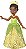 Disney Princesa Boneca Mini Tiana Mattel HLW71 - Imagem 2