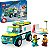 Lego City Great Vehicles Ambulância de Emergência e Snowboarder 60403 - Imagem 1
