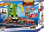 Hot Wheels Pista City Super Posto de Gasolina Mattel HTN79 - Imagem 1