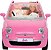 Boneca Barbie com Veiculo Fiat Rosa Mattel HRG59 - Imagem 4