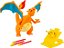 Pokémon Figura De Luxo Chama e Vôo do Charizard Sunny 3296 - Imagem 3