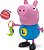 Brinquedo George Peppa Pig Elka 1098 - Imagem 2