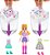 Polly Pocket Conjunto Festa Discoteca Mattel HRD65 - Imagem 3