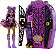 Boneca Monster High Clawdeen Skulltimate Mattel HXH85 - Imagem 1