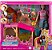 Boneca Barbie Conjunto Cuidado de Póneis Mattel HXJ40 - Imagem 1