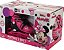 Patins 2 em 1 4 Rodas 32/35 c/ Kit de Proteção Disney Minnie - Imagem 1