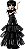 Monster High Boneca Wandinha Raven Dress Mattel HXJ03 - Imagem 2