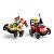 Lego City Carros Corrida Pizza e Caminhão de Bombeiros 60458 - Imagem 2