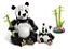 Lego Creator 3 em 1 Animais Selvagens Família Panda 31165 - Imagem 7