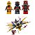 Lego Ninjago Ras e Arins SuperJato Da Tempestade 71833 - Imagem 3