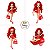 Boneca Rainbow High Swim & Style Fashion Doll Ruby 507277 - Imagem 4