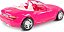 Carro Roadster Jensen Menina Rosa Roma 3010 - Imagem 3