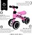 Bicicleta De Equilíbrio Andador Infantil Rosa Zippy 7625 - Imagem 2