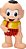 Boneco Cascão da Turma da Monica Zippy Toys 7324 - Imagem 1