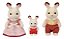 Sylvanian Families Trio Família Dos Coelhos Chocolate 5768 - Imagem 2