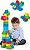 Mega Bloks Sacola Azul com 60 Blocos de Montar Mattel DCH55 - Imagem 3