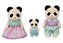 Sylvanian families Trio Familia Dos Pandas Graciosos 5770 - Imagem 2