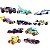 Hot Wheels Pack Com 10 Carrinhos Let's Race Sortidos JGN40 - Imagem 2