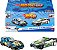 Hot Wheels Pullback Speeders Sortido com 2 Carrinhos Mattel HPR91 - Imagem 1