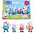 Peppa Pig A Familia Pack Com 5 Figuras Hasbro G0506 - Imagem 1
