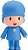 Boneco Do Pocoyo Azul Cardoso Toys 0275 - Imagem 2