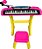Barbie Teclado Musical Fabuloso Infantil Fun F0143-6 - Imagem 4