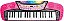 Barbie Teclado Musical Fabuloso Infantil Fun F0143-6 - Imagem 3