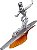 Marvel Legends Series Surfista Prateado Hasbro G0804 - Imagem 2
