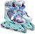 Patins Frozen 3 Rodas Ajustável 29 ao 32 Fun F0017-0 - Imagem 1