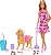 Boneca Barbie com cachorrinho Walk & Potty Pup Mattel JJB46 - Imagem 2