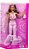 Boneca Barbie Deluxe Style top rosa e jeans Mattel JJN72 - Imagem 1