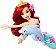 Boneca Disney Princesa Ariel Mattel JFC39 - Imagem 5