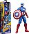 Boneco Marvel Vingadores Titan Series Capitão América Hasbro G2771 - Imagem 1